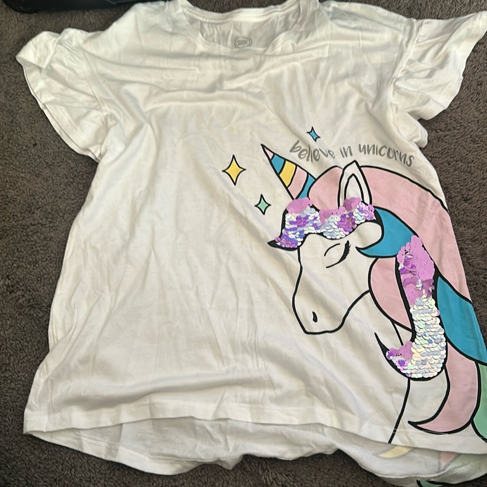 3 unicorn shirts
